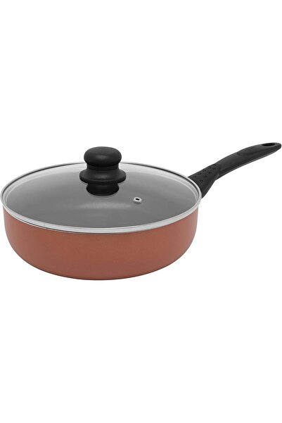 Trust Pro Non-stick frying pan with two-layer aluminum coating and lid from T...