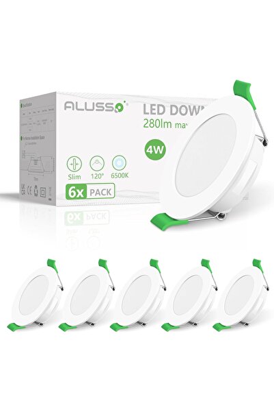 Other LED Downlights for Ceiling 4W 280LM, Cool White 6500K Recessed Ceiling ...