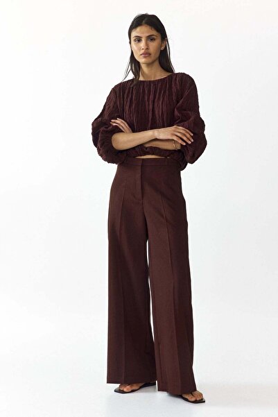 H&M Wide tailored trousers