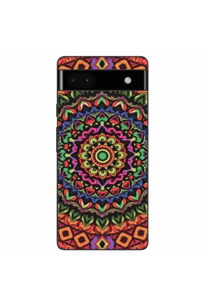 OEM Husa compatibila cu Google Pixel 6A Silicon Gel Tpu Model Colorfull Manda...