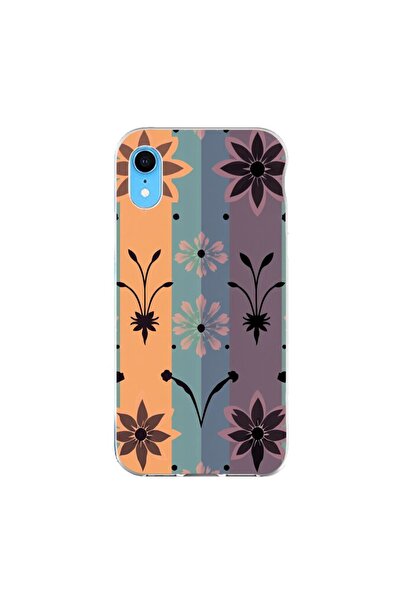 OEM Husa compatibila cu Apple iPhone XR Silicon Gel Tpu Model Vintage Decal F...