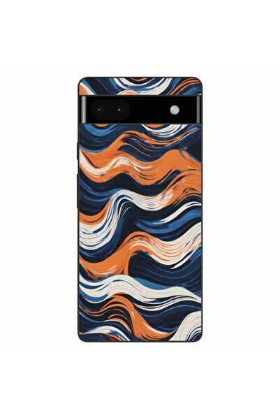 OEM Husa compatibila cu Google Pixel 6A Silicon Gel Tpu Model Abstract Crazy ...