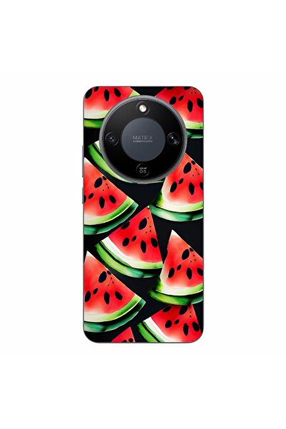 OEM Husa compatibila cu Honor Magic8 Lite Silicon Gel Tpu Model Watermelon Sl...
