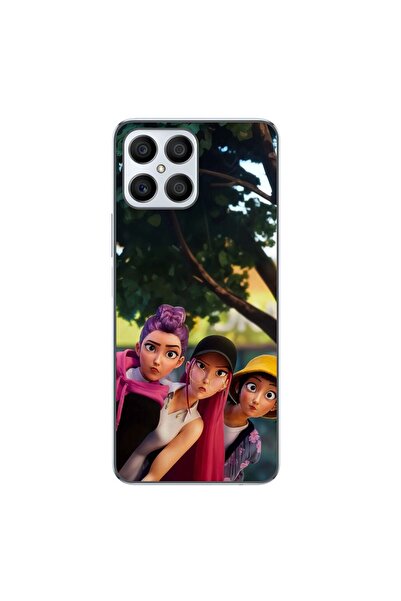 OEM Husa compatibila cu Honor X8 4G Silicon Gel Tpu Model KPop Demon Hunters ...