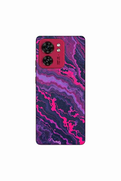 OEM Husa compatibila cu Motorola Edge 40 Silicon Gel Tpu Model Midnight Rose ...