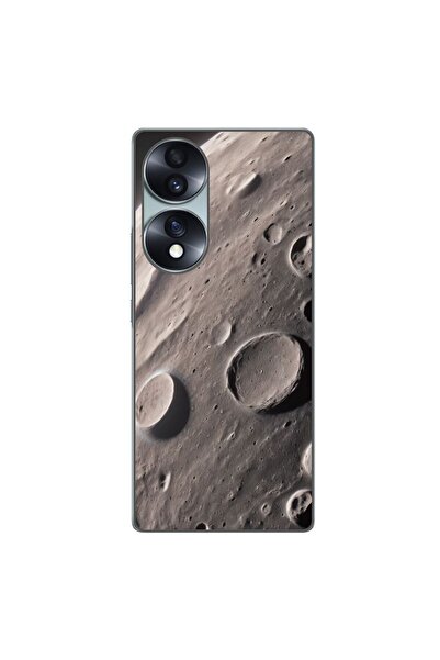 OEM Husa compatibila cu Honor 70 Silicon Gel Tpu Model Moon Surface