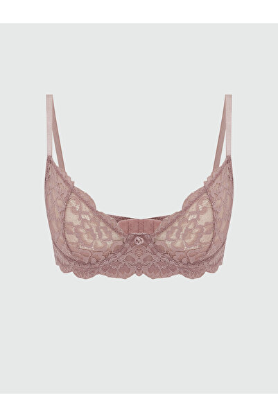 LC Waikiki Sutien tip tricou cu armătură, fără burete, din dantelă.