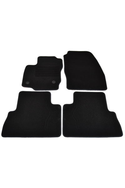 Best Auto Vest Covorase mocheta Ford C-MAX 2011- LIFT 2012- Negru, set de 4 b...
