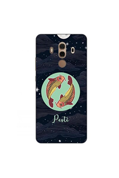 OEM Θήκη συμβατή με Huawei Mate 10 Pro Σιλικόνης Gel TPU με σχέδιο Ωροσκόπιο ...