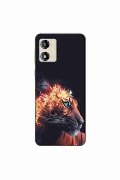 OEM Husa compatibila cu Motorola Moto E13 Silicon Gel Tpu Model Flameborn Tiger