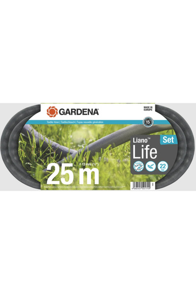 Gardena Furtun textil Liano Life, 13 mm, 25 m