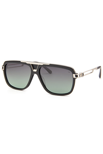 Zen Milano Eyewear Mb1595-C02 58 Polarized Men's Sunglasses
