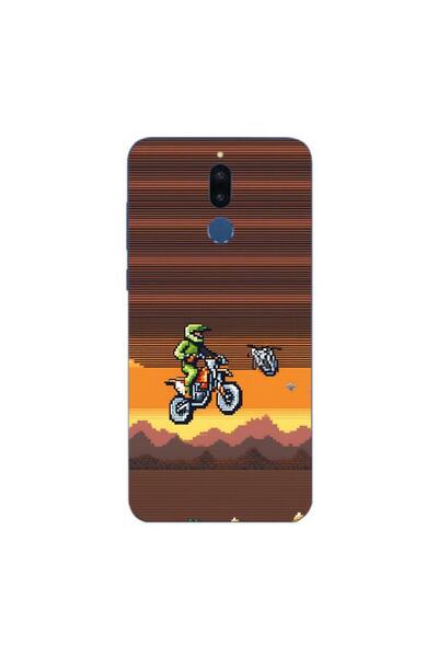 OEM Husa compatibila cu Huawei Mate 10 Lite Silicon Gel Tpu Model Pixel Art M...