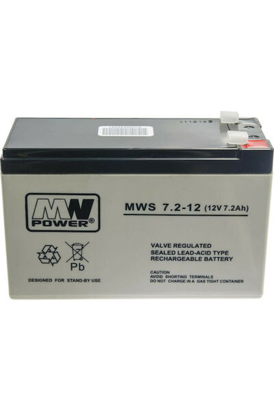 Mpl MWS 7.2-12 Μπαταρία UPS με χωρητικότητα 7.2Ah και τάση 12V 1 τεμάχιο