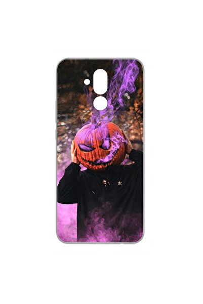 OEM Θήκη συμβατή με Huawei Mate 20 Lite από σιλικόνη gel TPU με σχέδιο κεφαλή...