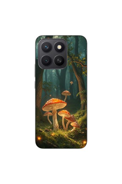 OEM Husa compatibila cu Honor X8c Silicon Gel Tpu Model Glowing Magical Mushr...
