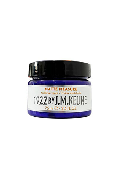 Keune Hair Styling Cream - 1922 by J.M. Matte Measure, 75 ml