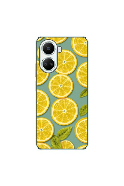 OEM Husa compatibila cu Huawei Nova 10 SE Silicon Gel Tpu Model Summer Lemon ...