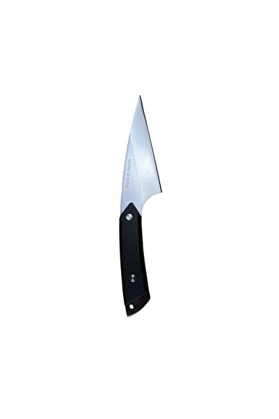 KAVI ONE Cutit japonez 29.5 cm, maner lemn negru, lama rigida