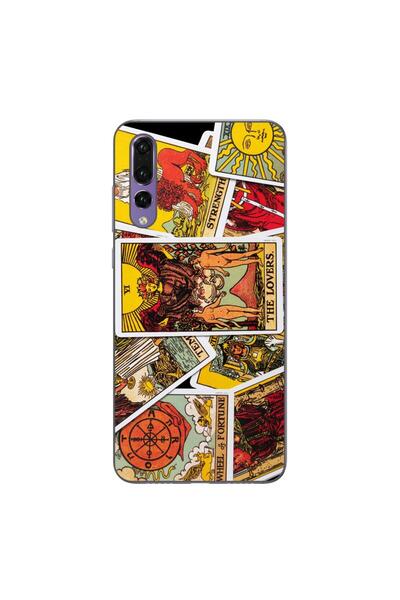 OEM Husa compatibila cu Huawei P20 Pro Silicon Gel Tpu Model Carti Tarot