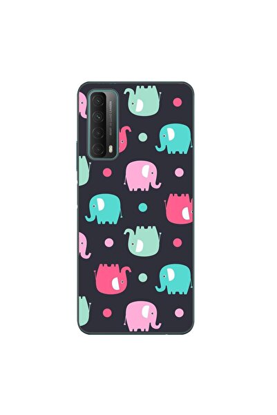 OEM Husa compatibila cu Huawei P Smart 2021 Silicon Gel Tpu Model Pattern Ele...