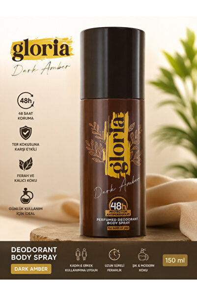 Gloria Parfümlü Deodorant Body Spray 150 ml