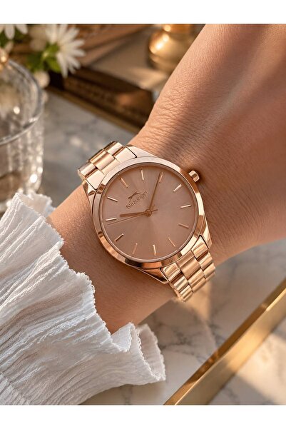 Slazenger Steel Cord 2 Year Warranty 5 Atm Water Resistant Women Wristwatch S...