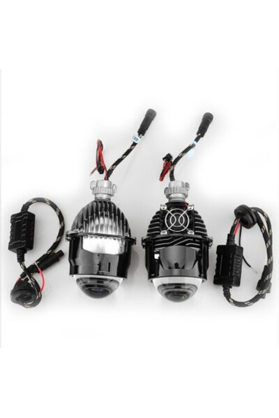 Xenon Bright Lentile auto Bi-LED de 2.5 inch, putere 35W, luminozitate 7900 l...