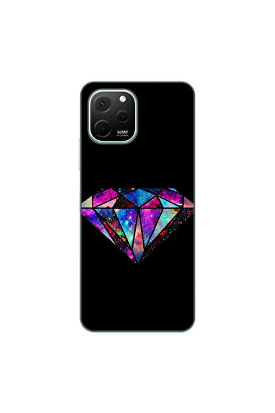 OEM Husa compatibila cu Huawei Nova Y61 Silicon Gel Tpu Model Diamond Black