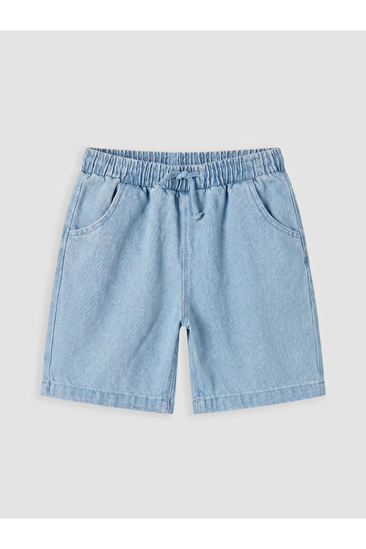 LC Waikiki Blue baby boy jean shorts