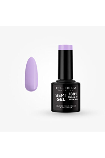 Elixir SEMI GEL (ΗΜΙΜΟΝΙΜΟ BΕΡΝΙΚΙ) - 1381 (TWILIGHT LAVENDER) 8ML