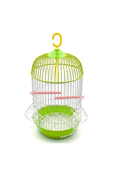 Golden cat Round Bird Cage for Small Birds, 50cm Hanging Aviary with Adjustab...
