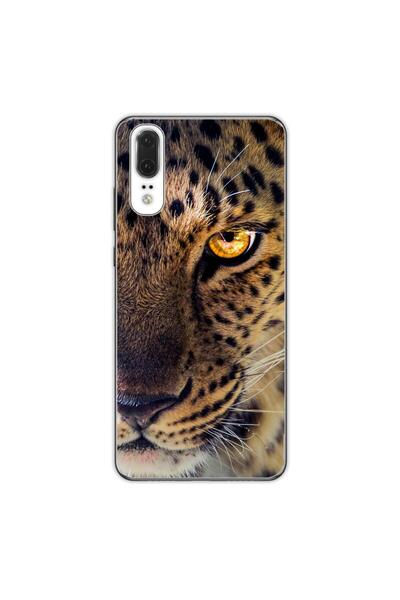 OEM Husa compatibila cu Huawei P20 Silicon Gel Tpu Model Leopard