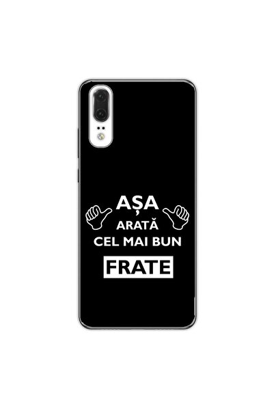 OEM Husa compatibila cu Huawei P20 Silicon Gel Tpu Model Cel Mai Bun Frate