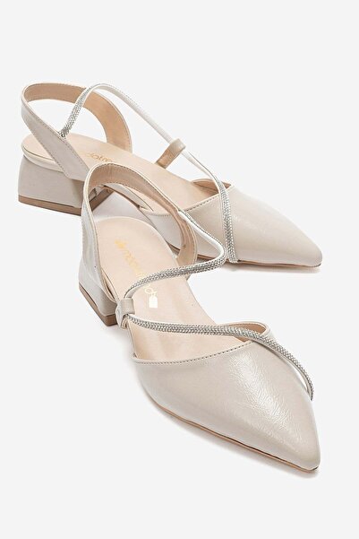 CCWAY AYAKKABI Women's Casual Shoes Beige Yanki̇