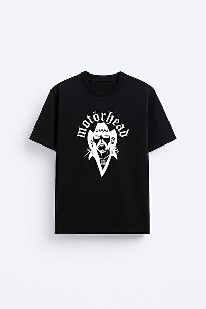 cesita Μπλουζάκι Motörhead με στάμπα και λαιμόκοψη ποδηλάτου σε μαύρο χρώμα