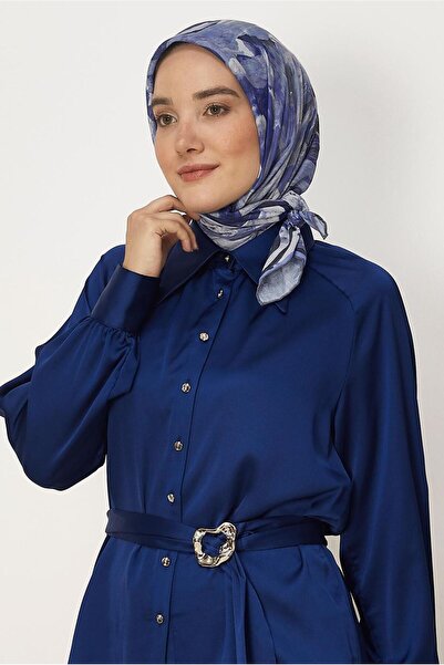Alvina Eșarfă naturală cu model 8633