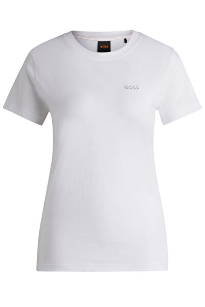 BOSS Γυναικείο C_Esogo 2 T-Shirt Off White 50536628-101