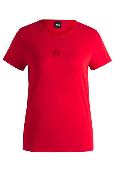 BOSS Γυναικείο Eventsa6 T-Shirt Κόκκινο 50534800-628