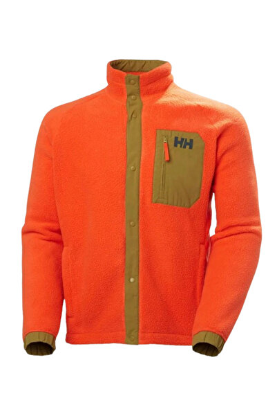 Helly Hansen Ανδρική Panorama Pile Snap Ζακέτα Πορτοκαλί 63348-147