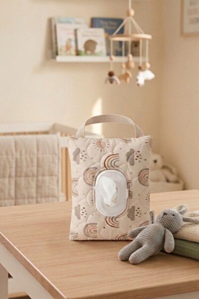 Modakids Portable Mother Baby Zippered Wet Wipe Case with Strap Baby Stroller...