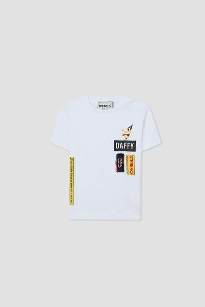 Iceberg Erkek Bebek Beyaz Tshirt
