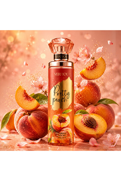 veri you Spray de Corp cu Aroma Dulce de Piersica