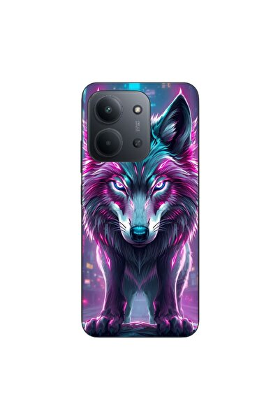 OEM Husa compatibila cu Xiaomi Redmi 15C Silicon Gel Tpu Model Cyberpunk Wolf