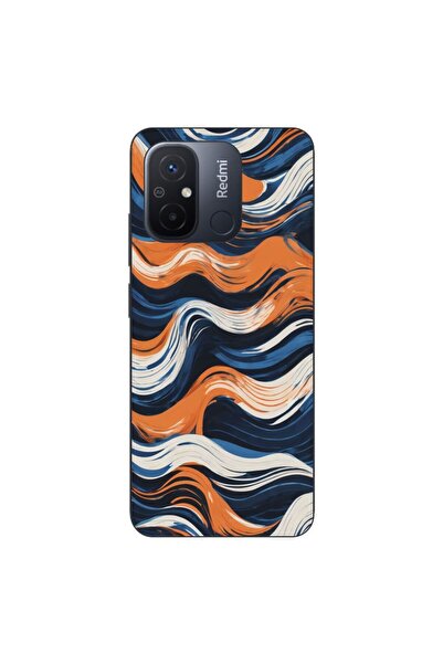 OEM Case compatible with Xiaomi Redmi 12C Silicon Gel Tpu Pattern Abstract Cr...