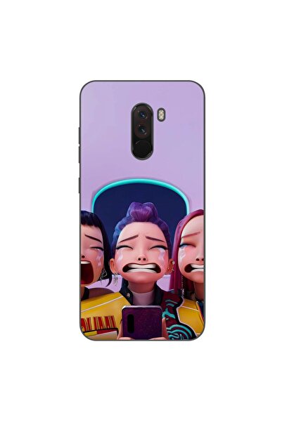 OEM Θήκη συμβατή με Xiaomi Pocophone F1 Σιλικόνης TPU Μοντέλο KPop Demon Hunt...