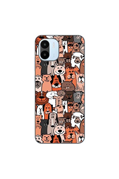 OEM Case compatible with Xiaomi Redmi A1 Silicone Gel Tpu Model Dogs and Cats...