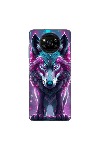 OEM Husa compatibila cu Xiaomi Poco X3 Pro Silicon Gel Tpu Model Cyberpunk Wolf