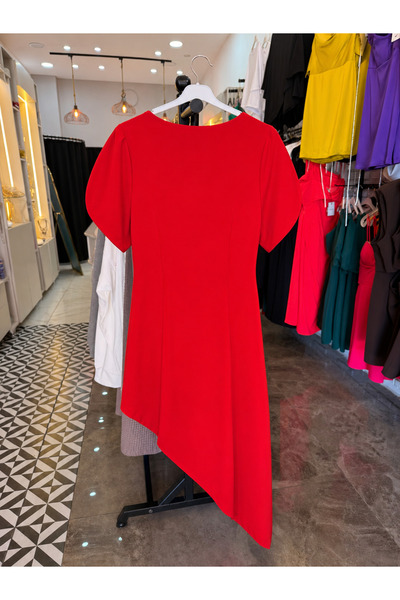 Butik Asimetrik elbise