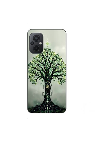 OEM Θήκη συμβατή με Xiaomi Poco M5 από σιλικόνη gel TPU με σχέδιο Μυστικό Δέντρο